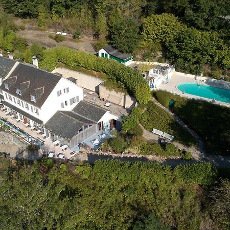 Logis Hotel Le Belle Rive Najac Esterno foto