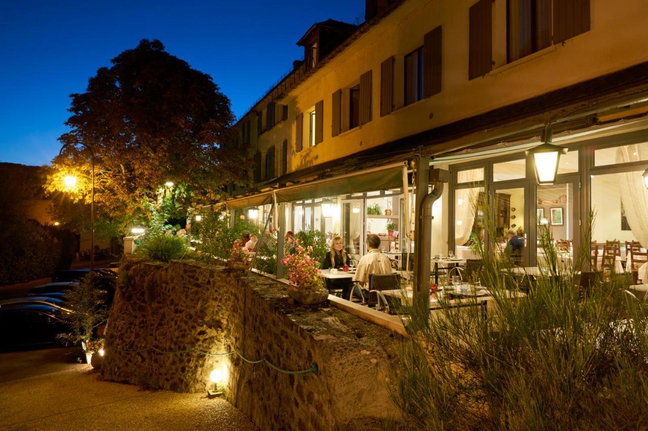Logis Hotel Le Belle Rive Najac Esterno foto